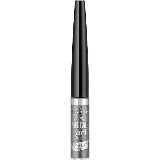 Essence Metal Art Lip & Eye Liner tekuté linky na rty a oči 01 Steel the Show 3,5 ml