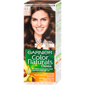 Garnier Color Naturals Créme barva na vlasy 5.3 Světle hnědá zlatá