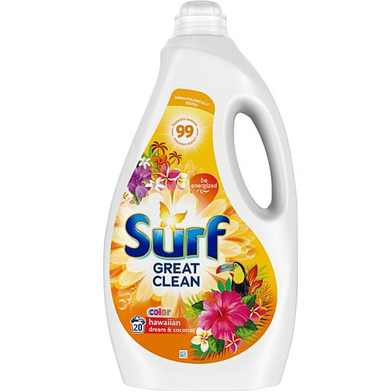 Surf Color Hawaiian Dream & Coconut gel na praní barevného prádla 20 dávek 1 l