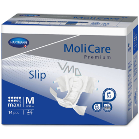 MoliCare Premium Maxi M 90-120 cm 9 kapek zalepovací plenkové kalhotky pro velmi těžký stupeň inkontinence 30 kusů