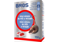 Bros Měkká návnada na myši, krysy a potkany 150 g