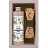 Bohemia Gifts Myslivec Olivový olej sprchový gel 250 ml + dřevěný motýlek, pro muže kosmetická sada