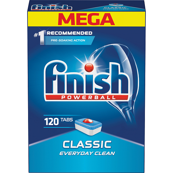 Finish Classic tablety do myčky 120 kusů