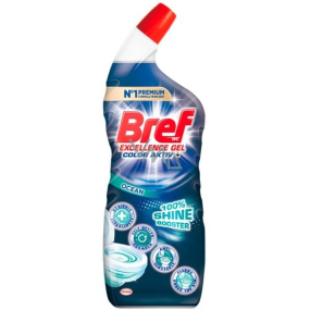 Bref Excellence Gel Color Aktiv Ocean tekutý WC gel proti vodnímu kameni 700 ml