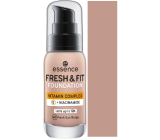 Essence Fresh & Fit tekutý make-up s vitamínovým komplexem 40 Fresh Sun Beige 30 ml