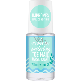 Essence Protecting Toe Nail Base Coat ochranná podkladová báze s Tea Tree olejem 8 ml