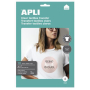 Apli Transfer Paper nažehlovací papír pro inkoustové tiskárny, na bílá trička 1 balení 10 listů