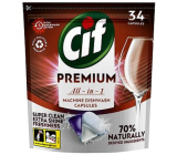 Cif Premium Clean All in 1 Regular tablety do myčky 34 kusů