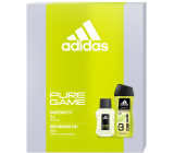 Adidas Pure Game toaletní voda 50 ml + sprchový gel 250 ml, dárková sada pro muže