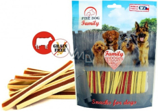 Fine Dog Family hovězí sendvič přírodní masová pochoutka pro psy 200 g
