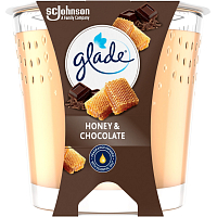 Glade svíčka vonná Honey & Chocolate, 112 g