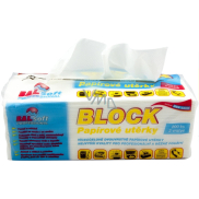 Balsoft Block 2vrstvé papírové utěrky 200 kusů