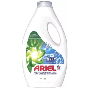 Ariel Plus Fresh Air prací gel univerzální 30 dávek 1,35 l