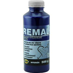 REMAL tónovací barva, 0400 modrá, 500 g REMAL tónovací barva, 0400 modrá, 500 g