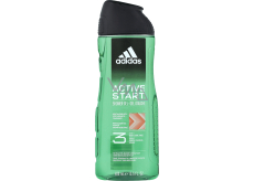 Adidas 3 Active Start sprchový gel na tělo a vlasy pro muže 400 ml