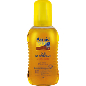 Astrid Sun F6 Beta-karoten olej na opalování 200 ml