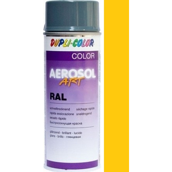 Dupli Color Aerosol Art barva sprej Ral 1004 chrom. žlutá 400 ml
