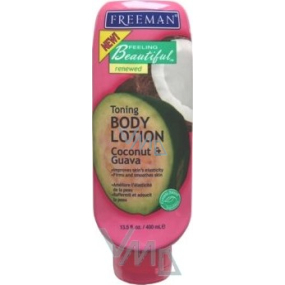 Freeman Feeling Beautiful Kokos a Guava tonizační, zpevňující tělové mléko 400 ml