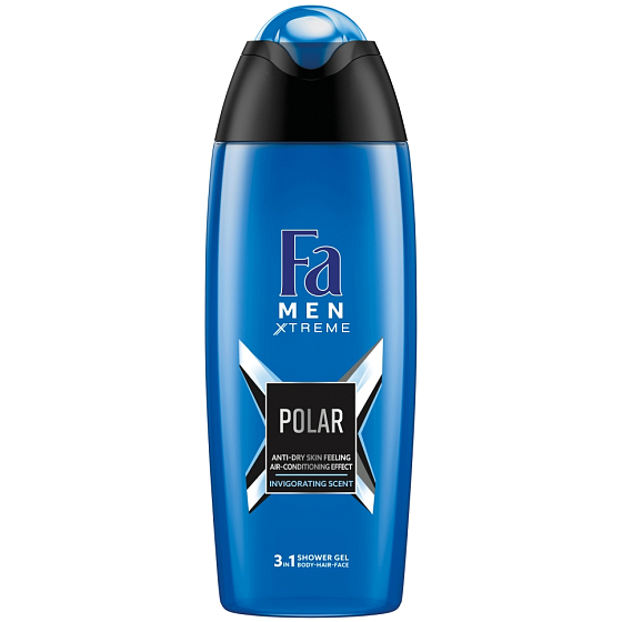 Fa Men Xtreme Polar sprchový gel na tělo a vlasy 400 ml