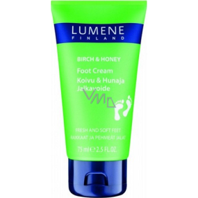 Lumene Birch & Honey Foot Cream Krém na nohy 75 ml