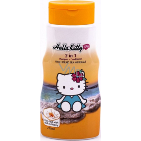 Hello Kitty Minerály z Mrtvého moře 2v1 šampon a kondicionér pro děti 250 ml
