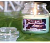 Lima Aroma Dreams Opium aromatická svíčka sklenička s víčkem 120 g