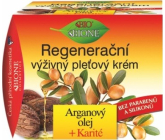 Bione Cosmetics Arganový olej & Karité regenerační výživný pleťový krém pro všechny typy pleti 51 ml