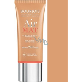 Bourjois Air Mat Foundation zmatňující make-up 05 Golden Beige 30 ml