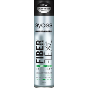 Syoss Fiberflex Flexible Hold 48h silná fixace lak na vlasy 300 ml