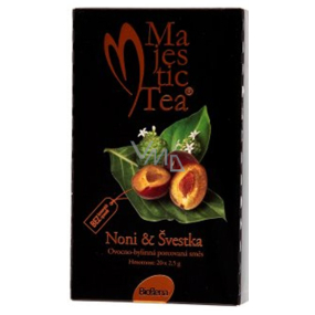 Biogena Majestic Tea Noni & švestka ovocný čaj 20 x 2,5 g