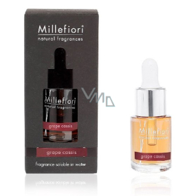 Millefiori Milano Natural Grape Cassis - Hrozny a Černý rybíz Aroma olej 15 ml