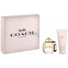 Coach Eau de Parfum parfémovaná voda pro ženy 50 ml + tělové mléko 100 ml, dárková sada