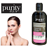 Purity Plus Charcoal Aktivní uhlí, Aloe Vera, vitamín E a extrakt květů heřmánku detoxikační a čisticí micelární voda na obličej, oči a rty 200 ml