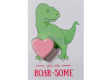 Bomb Cosmetics Jsi můj T-rex - You Are Roarsome Šumivé přání s balistikem 40 g