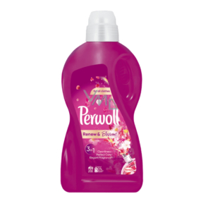 Perwoll ReNew & Blossom 3v1 tekutý prací gel na všechny druhy prádla 1,8 l