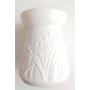 Heart & Home Aromalampa Květiny velká bílá 12,5 cm