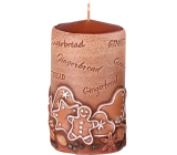 Candles Perník Gingerbread vonná svíčka válec 60 x 110 mm