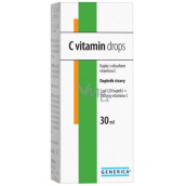 Generica Vitamin C drops doplněk stravy ve formě kapek 30 ml