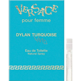 Versace Dylan Turquoise toaletní voda pro ženy 1 ml s rozprašovačem, vialka