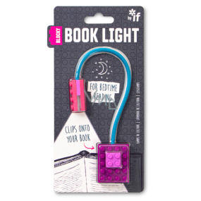 If Blocky Book Light lampička na čtení knihy fialová 1 kus