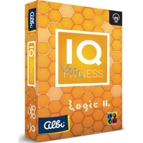 Albi Mozkovna IQ Fitness - Logic 2 vědomostní karetní hra doporučený věk 12+