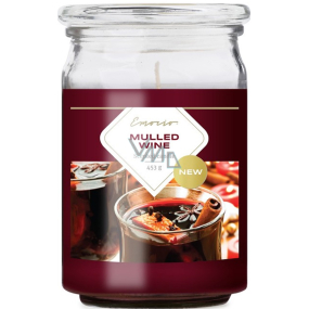 Emocio Mulled Wine - Svařené víno vonná svíčka sklo se skleněným víčkem 453 g 93 x 142 mm