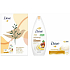 Dove Nourishing Care Argan Oil sprchový gel 250 ml + Nourishing Moroccan Argan Oil krémové toaletní mýdlo s arganovým olejem 90 g, kosmetická sada
