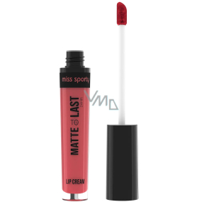 Miss Sporty Matte to Last 24h Lip Cream tekutá rtěnka 310 Blooming Peony 3,7 ml