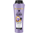 Gliss Kur Blonde Perfector šampon na přírodní barvené nebo zesvětlené blond vlasy 250 ml