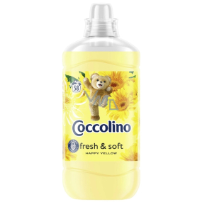 Coccolino Fresh & Soft Happy Yellow koncentrovaná aviváž 58 dávek 1,45 l