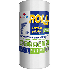 BALsoft Rolltex, textilní utěrky, 39 metrů, 100 útržků BALsoft Rolltex, textilní utěrky, 39 metrů, 100 útržků