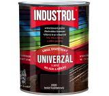 Industrol S2013 Univerzál lesk vrchní barva na kov a dřevo 2880 Hněď kaštanová 0,75 l