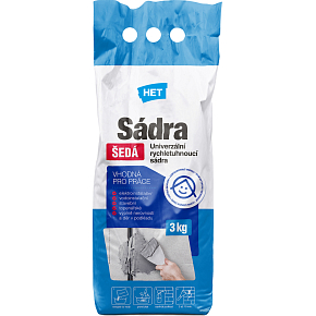 Het sádra šedá, 3 kg