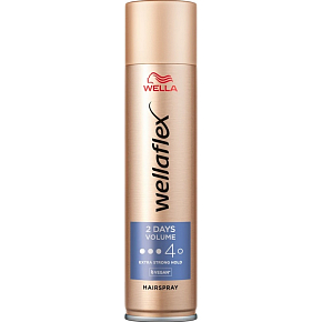 Wellaflex 2 Days Volume lak na vlasy,fixace 4, 400 ml Wellaflex 2 Days Volume lak na vlasy,fixace 4, 400 ml